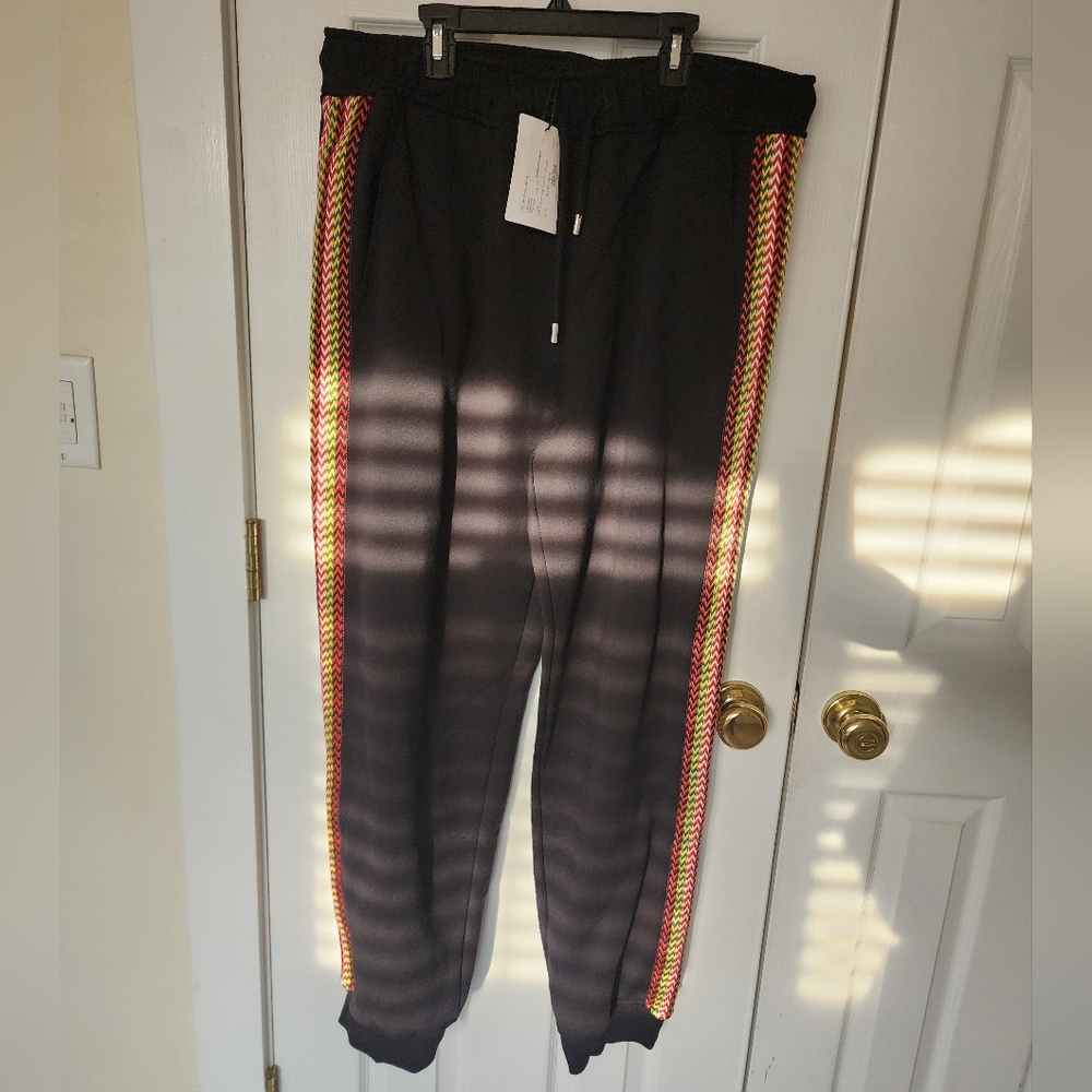 Lanvin Side Curb Cotton Trackpants - Picture 4 of 14
